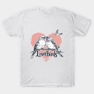 lovebirds lover T-Shirt